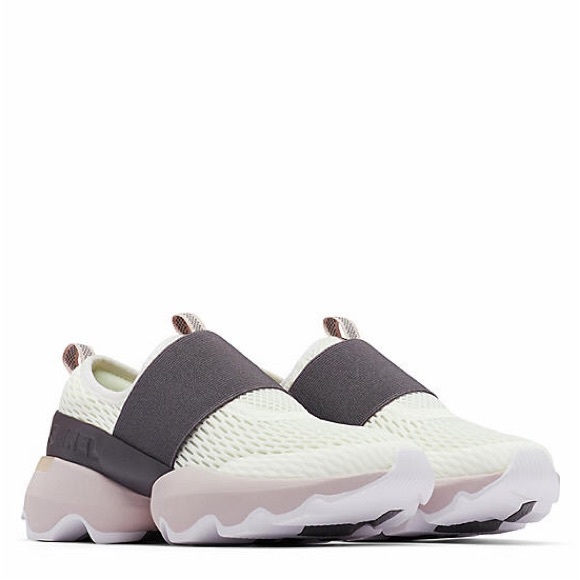 Sorel Shoes - SOREL WOMENS KINETIC IMPACT SLIP ON SNEAKER - OFF WHITE